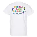 Sigma Rho Lambda Colorful Block Letter Parent's Weekend Shirt 2