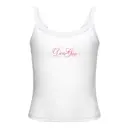 Delta Gamma Flowing Script Rush Tank 2