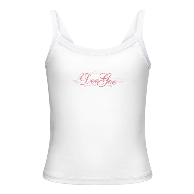 Delta Gamma Flowing Script Rush Tank 2