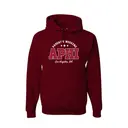 Alpha Phi Stacked Block Text Parent's Weekend Hoodie 2