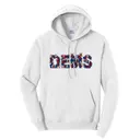 Penn Dems Bold Figure Text PR Hoodie 2