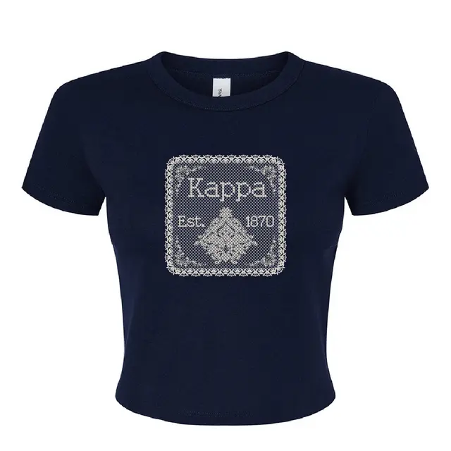 Kappa Kappa Gamma Lace Pattern PR Shirt 2