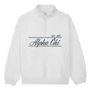 Alpha Chi Omega Classic Script and Bold Line PR Sweater 2