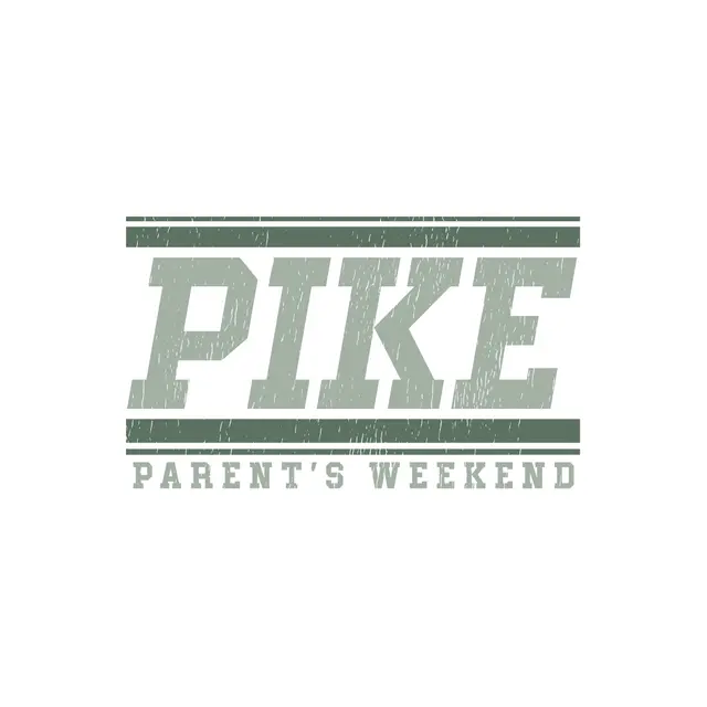 Pi Kappa Alpha Distressed Bold Text Parent's Weekend Crewneck