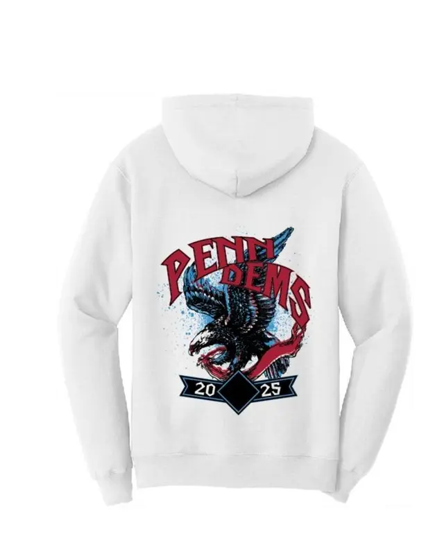 Penn Dems Eagle Art Game Day Hoodie