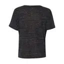 Customizable Bella + Canvas Women’s Slouchy V-Neck Tee 8815 Black Marble Back
