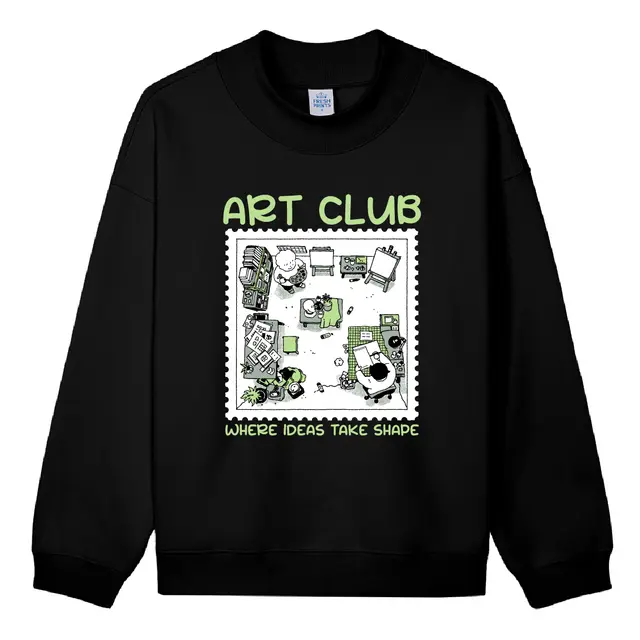 Art Club Illustration Creative PR Sweater 2