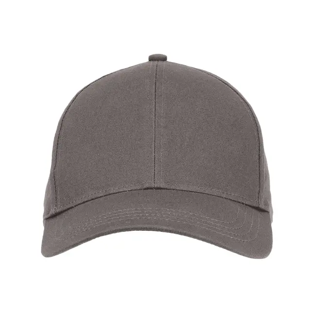 Eco Baseball Cap Charcoal Front