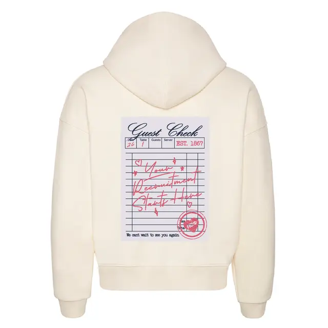 Pi Beta Phi Guest Check Graphic Recruitment Hoodie 2