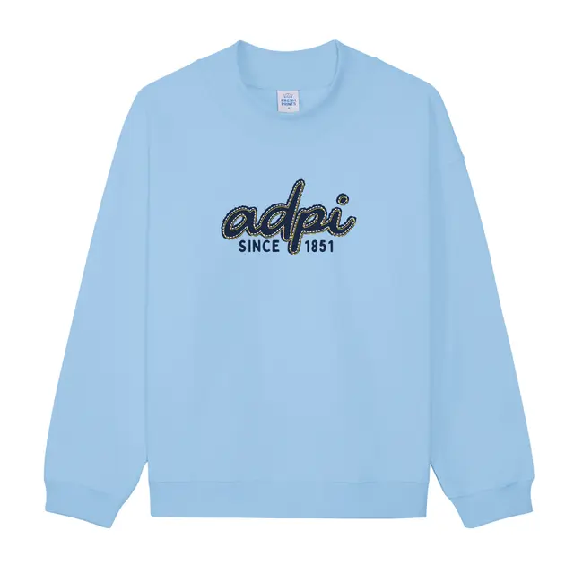 Alpha Delta Pi Hand Drawn Lettering PR Sweater 2
