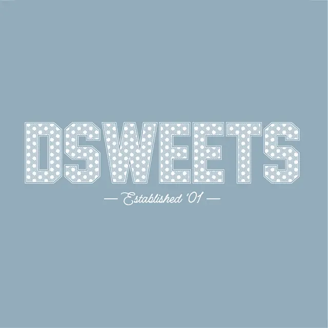 DSweets Polka Dot Lettering PR Crewneck