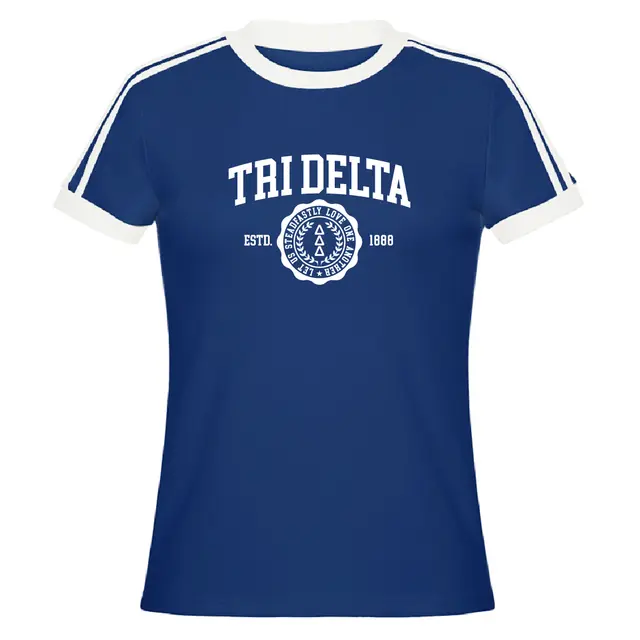 Delta Delta Delta Bold Crest PR Shirt 2