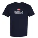 Phi Sigma Sigma Heart Text Parent's Weekend Shirt 2