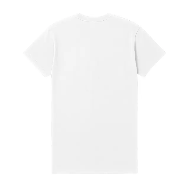 Los Angeles Apparel S/S Fine Jersey Crew Tall Tee White Back