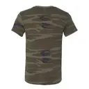 Alternative Unisex Eco-Jersey Crew aa1973 Camo Back