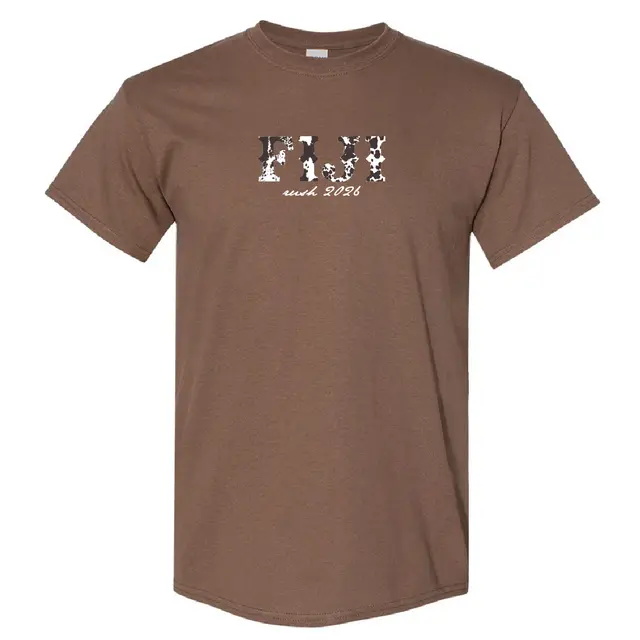 Phi Gamma Delta Cow Print Rush Shirt 2