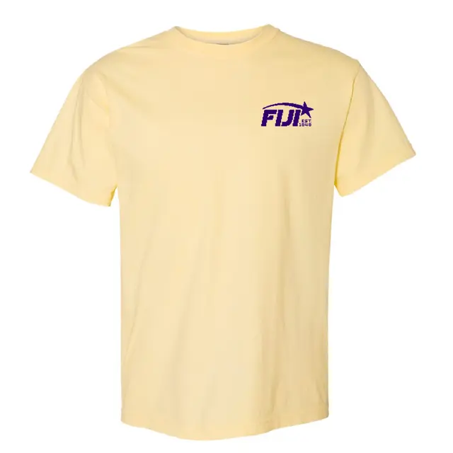 Phi Gamma Delta Bold Star Text PR Shirt 2