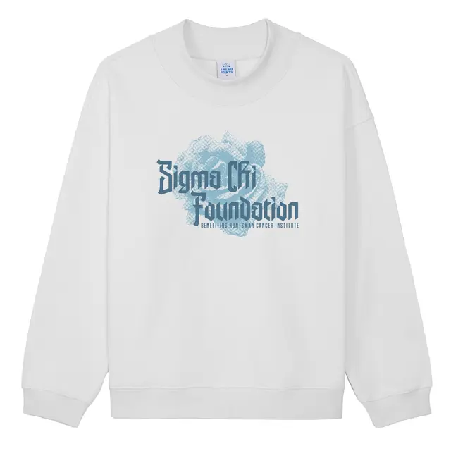 Sigma Chi Rose Graphic Philanthropy Crewneck 2