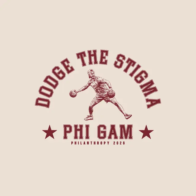 Phi Gamma Delta Dodgeball Graphic Philanthropy Shirt