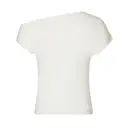 Off Shoulder Shirt White Back