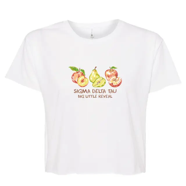 Sigma Delta Tau Fruit Illustration Big Little Reveal Shirt 2