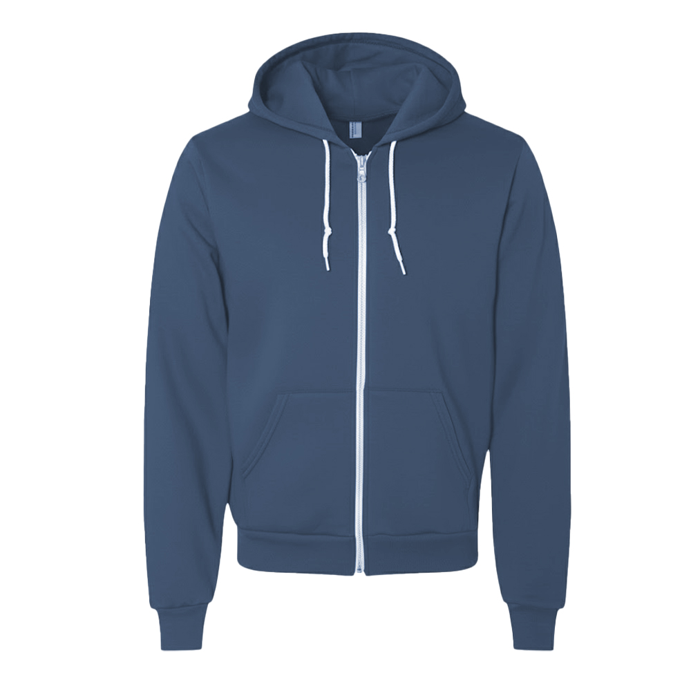 Los Angeles Apparel Flex Fleece Zip Up Hoodie | Fresh Prints