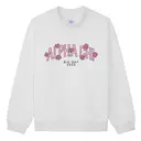 Alpha Chi Omega Floral Text Bid Day Sweater 2