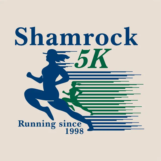 Shamrock 5K Runner Graphic Philanthropy Shirt