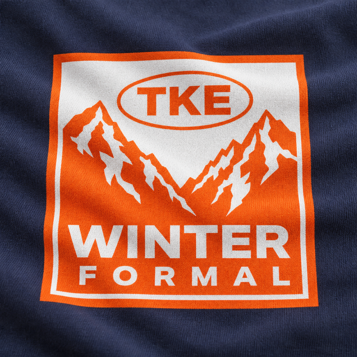 Tau Kappa Epsilon Mountain Graphic Formal Sweater | Fresh Prints