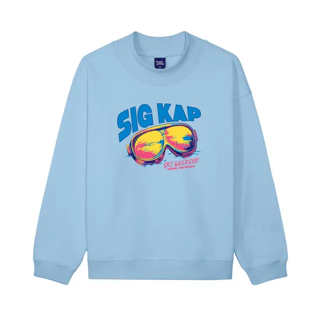 Sigma Kappa Colorful Ski Goggles Weekend Sweater 2