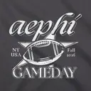 Alpha Epsilon Phi Star Football Game Day Shirt