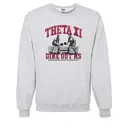 Theta Xi Pickleball Dink Out MS Crewneck 2