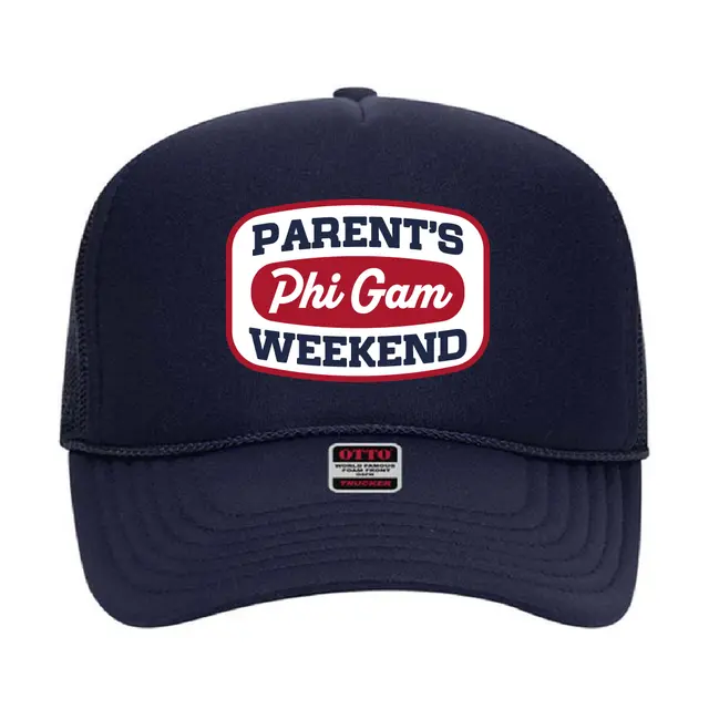 Phi Gamma Delta Rectangular Patch Parent's Weekend Hat 2