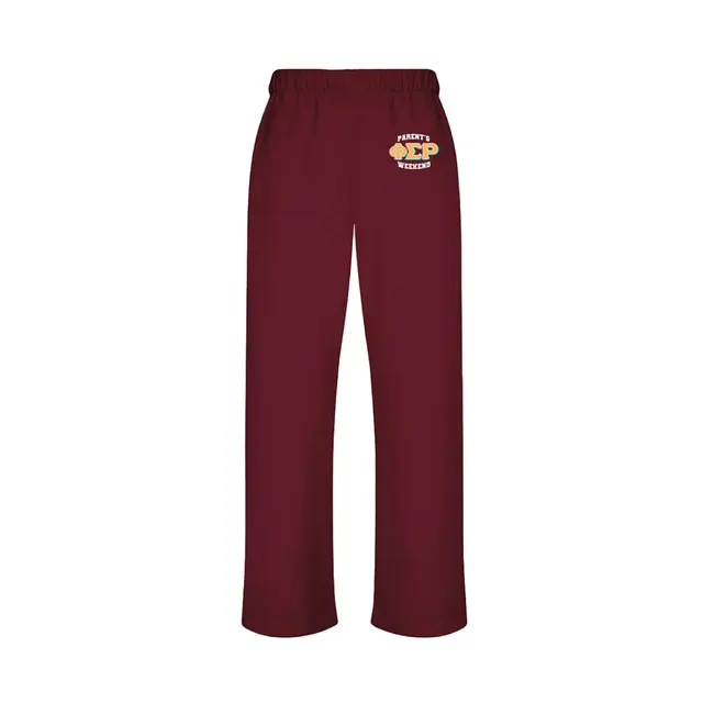 Phi Sigma Rho Block Lettering Parents Weekend Sweatpants 2