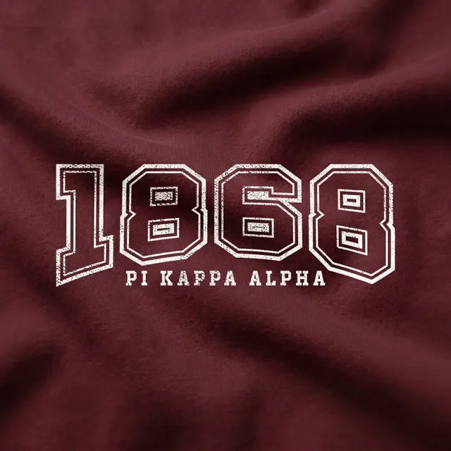 Pi Kappa Alpha Vintage Block Lettering PR Crewneck