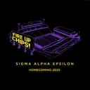 Sigma Alpha Epsilon Stadium Graphic PR Hoodie