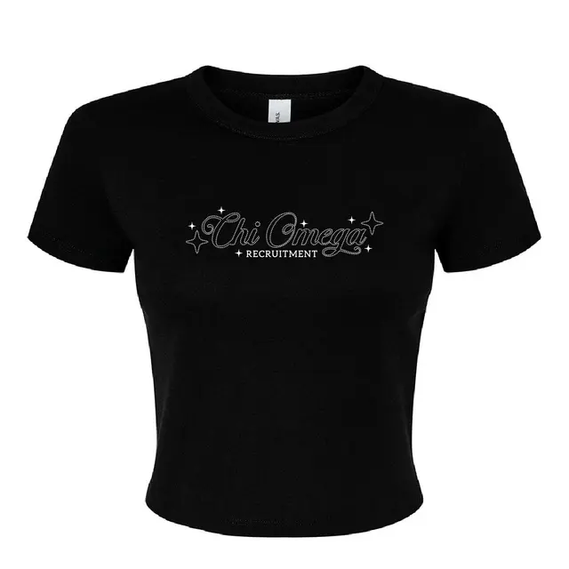 Chi Omega Starry Script Recruitment Shirt 2