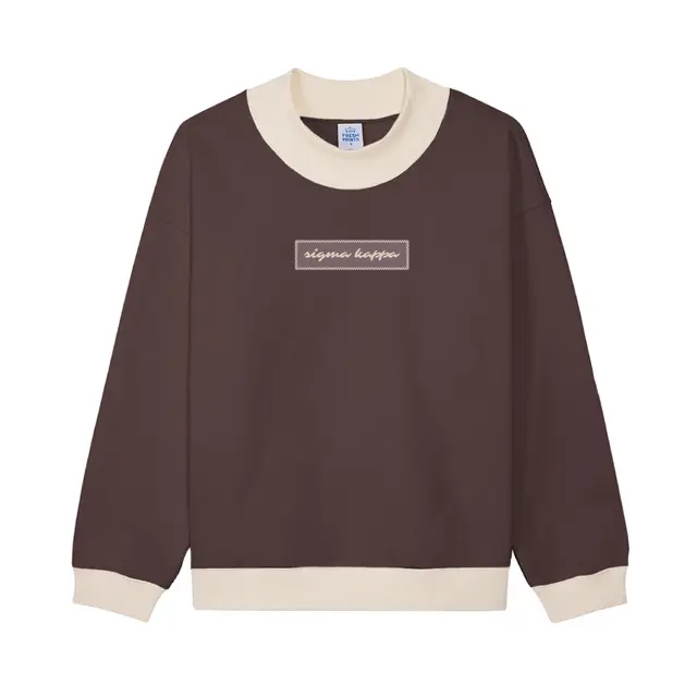 Sigma Kappa Hand Drawn Lettering PR Sweater 2