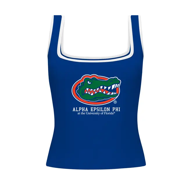 Alpha Epsilon Phi Gator Illustration PR Tank 2