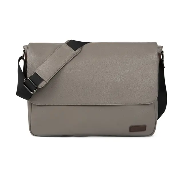 Bugatti Contrast Collection Messenger Bag ks9160 Grey Front