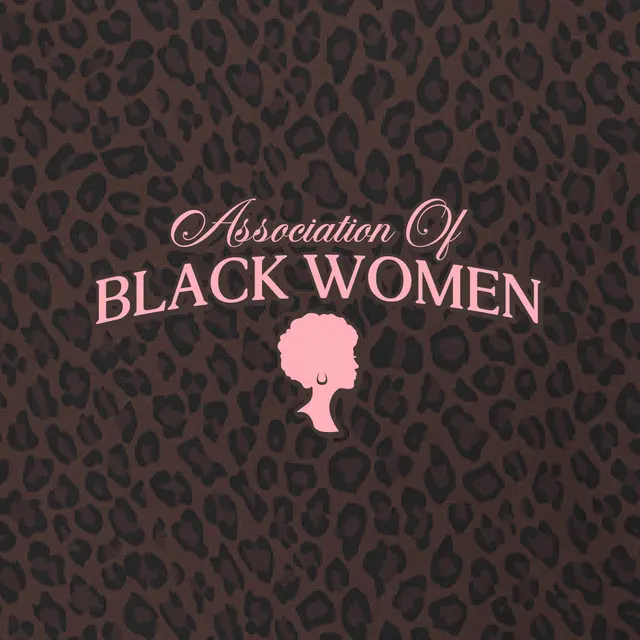 Association of Black Women Silhouette and Leopard Pattern PR Hoodie