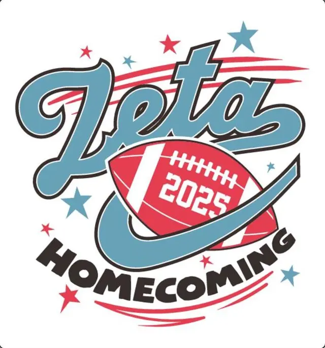 Zeta Tau Alpha Football Graphic Homecoming Shirt