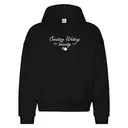 Creative Writing Society Script Text with Quill Club Hoodie 2