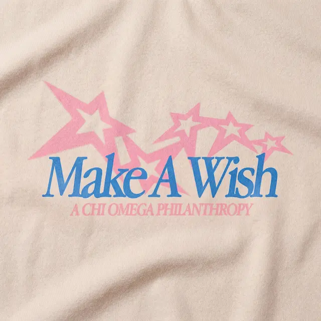 Chi Omega Star Graphic Philanthropy Sweater