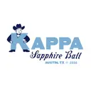 Kappa Kappa Gamma Cowboy Mascot Sapphire Ball Shirt
