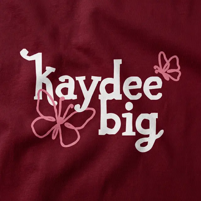 Kappa Delta Butterfly Graphic Big Little Reveal Tank