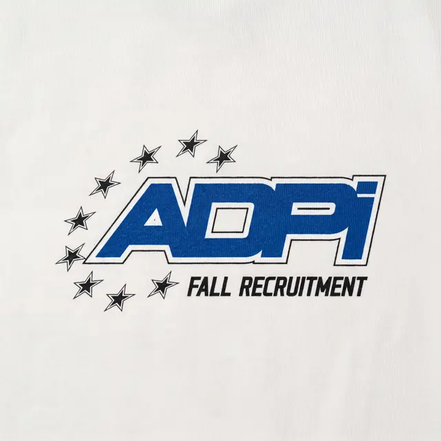 Alpha Delta Pi Star Accents Rush Shirt
