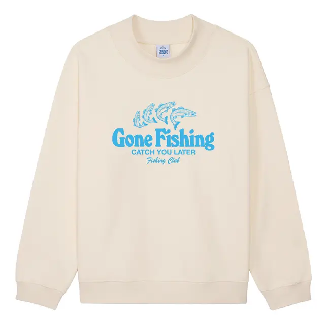 Fishing Club Fish Illustration PR Crewneck 2