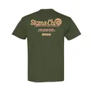 Sigma Chi Flowing Script Brotherhood Retreat Shirt 2