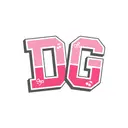 Delta Gamma Block Letters with Cherries and Ribbons PR Shirt